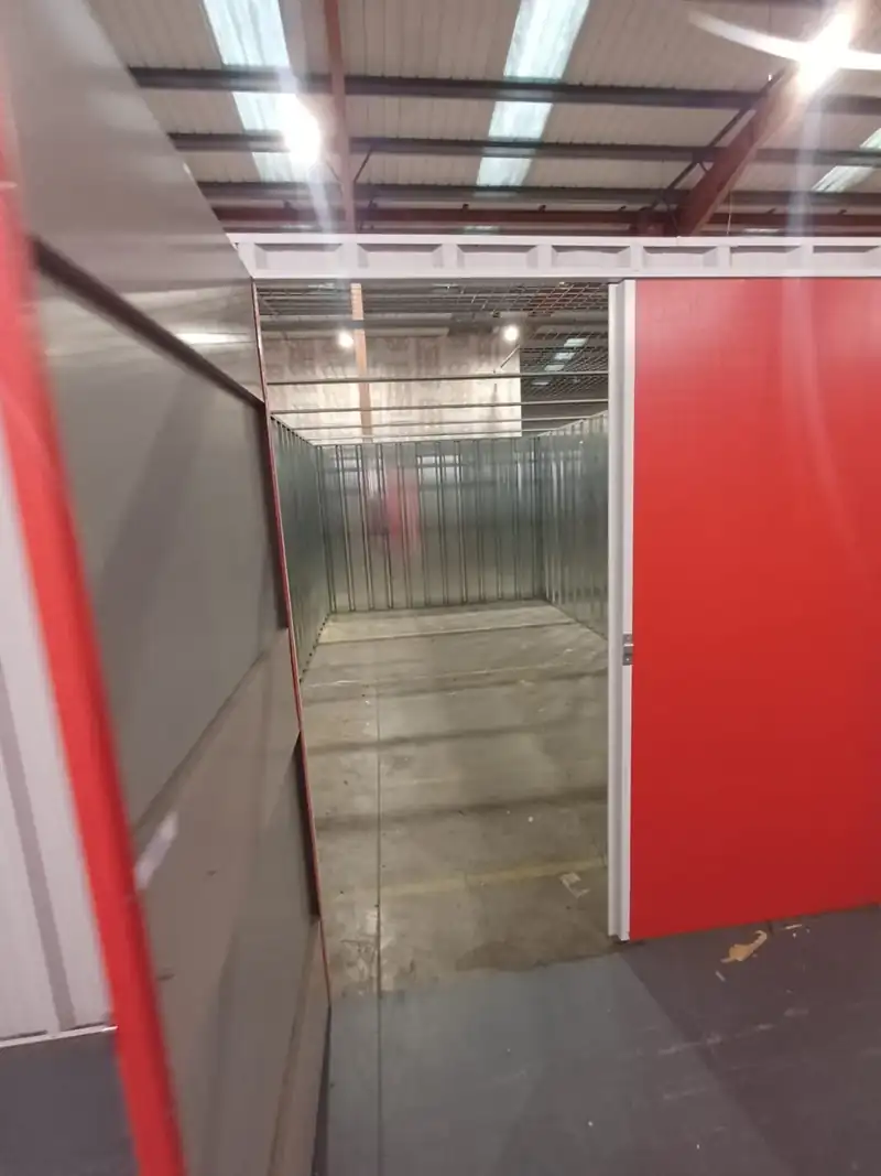 Empty storage unit in Dún Laoghaire after clearance