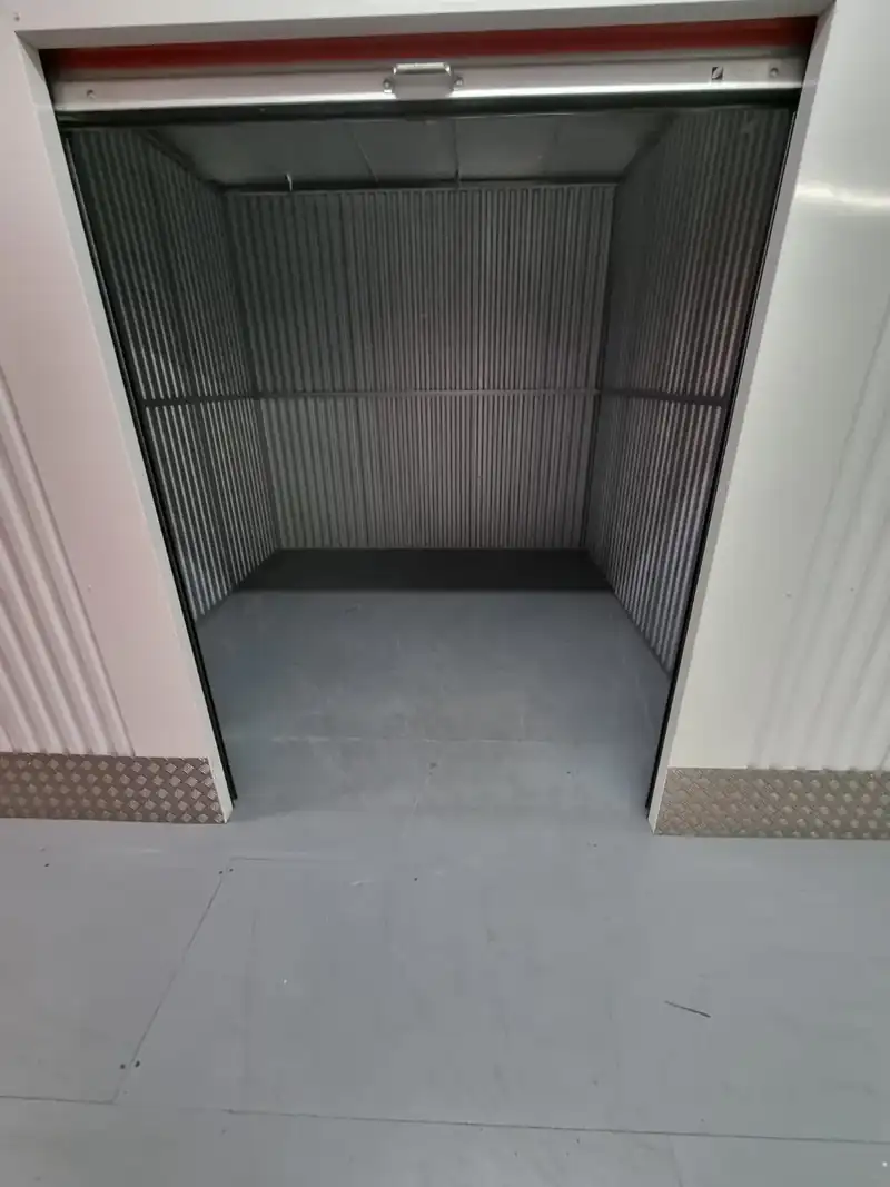 Self-storage unit left completely empty after clearance